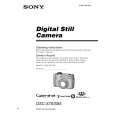 SONY DSC-S75 Owner's Manual cover photo