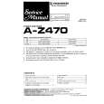 PIONEER AZ470 Service Manual cover photo