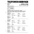 TELEFUNKEN HP202TWIN Service Manual cover photo