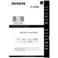 AIWA ZVR88 EZ Service Manual cover photo