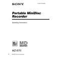 SONY MZR70 Service Manual cover photo