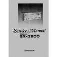 PIONEER SX-3900 Service Manual cover photo