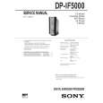 SONY DPIF5000 Service Manual cover photo