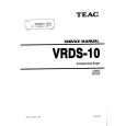 TEAC VRDS10 Service Manual cover photo