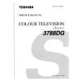 TOSHIBA 3788DG Service Manual cover photo