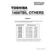 TOSHIBA 1510TB5 Service Manual cover photo