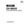 ONKYO DXM505 Owner's Manual cover photo