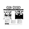 AKAI GX-215D Owner's Manual cover photo