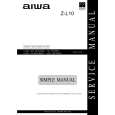 AIWA ZL10K Service Manual cover photo