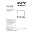 SANYO CE28SN3C Service Manual cover photo