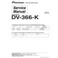 PIONEER DV-366-K Service Manual cover photo