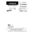 HITACHI VTL3000SE Service Manual cover photo