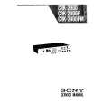 SONY CRK2000 Service Manual cover photo