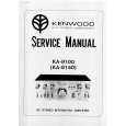 KENWOOD KA-8100 Service Manual cover photo