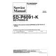 PIONEER SDP6091K Service Manual cover photo