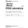 PIONEER PDK-50HW2A Service Manual cover photo