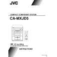 JVC MX-JD5SU Owner's Manual cover photo