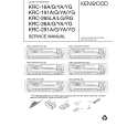 KENWOOD KRC191A Service Manual cover photo