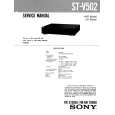 SONY STV502 Service Manual cover photo