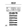 AKAI CD-69 Owner's Manual cover photo