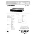 SONY STS444ESII Service Manual cover photo