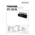 TOSHIBA RT8018 Service Manual cover photo