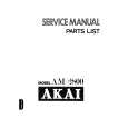 AKAI AM-2800 Service Manual cover photo