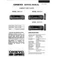 ONKYO DXC111 Service Manual cover photo