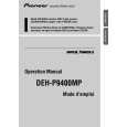 PIONEER DEH-P9400MP/UC Owner's Manual cover photo