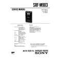 SONY SRFM903 Service Manual cover photo