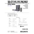 SONY SSRS7 Service Manual cover photo