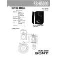 SONY SSH5500 Service Manual cover photo