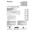 PIONEER CT-W806DR Owner's Manual cover photo