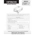 HITACHI CPX990W Service Manual cover photo