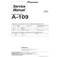 PIONEER A-109/MLXJ Service Manual cover photo