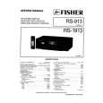 FISHER RS1913 Service Manual cover photo