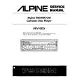 ALPINE 7903M Service Manual cover photo