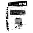 KENWOOD KRC2001 Service Manual cover photo