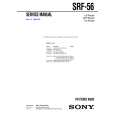 SONY SRF56 Service Manual cover photo