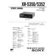 SONY XR5350 Service Manual cover photo