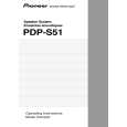 PIONEER PDP-S51 Service Manual cover photo