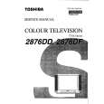 TOSHIBA 2876DD/DF Service Manual cover photo