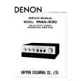 DENON PMA830 Service Manual cover photo