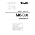 TEAC MC-D90 Service Manual cover photo
