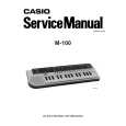 CASIO M100 Service Manual cover photo