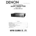 DENON PMA-730 Service Manual cover photo