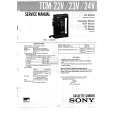 SONY TCM22V Service Manual cover photo