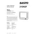 SANYO CE21DN2F Service Manual cover photo