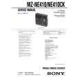 SONY MZNE410 Service Manual cover photo