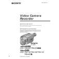 SONY CCDTR411E Owner's Manual cover photo